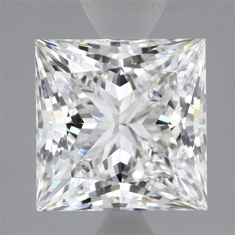 2.94ct Princess E VVS2 Lab Created Diamond