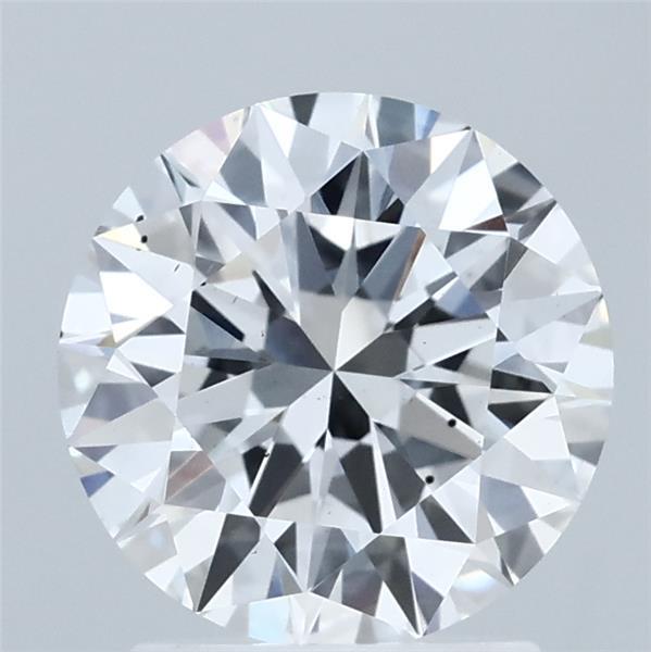 2ct Round D VS2 Lab Created Diamond