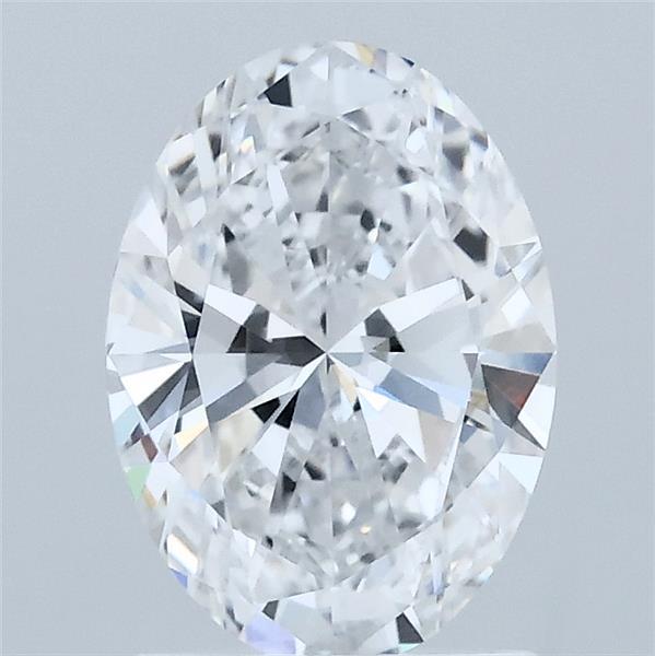1.5ct Oval D VVS2 Lab Created Diamond