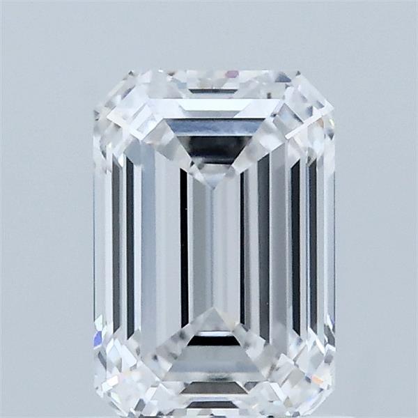 1.15ct Emerald D VVS2 Lab Created Diamond