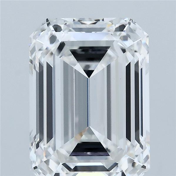 4.36ct Emerald D VVS2 Lab Created Diamond