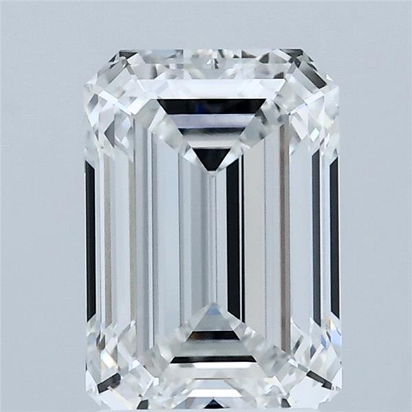 2.02ct Emerald E VVS1 Lab Created Diamond