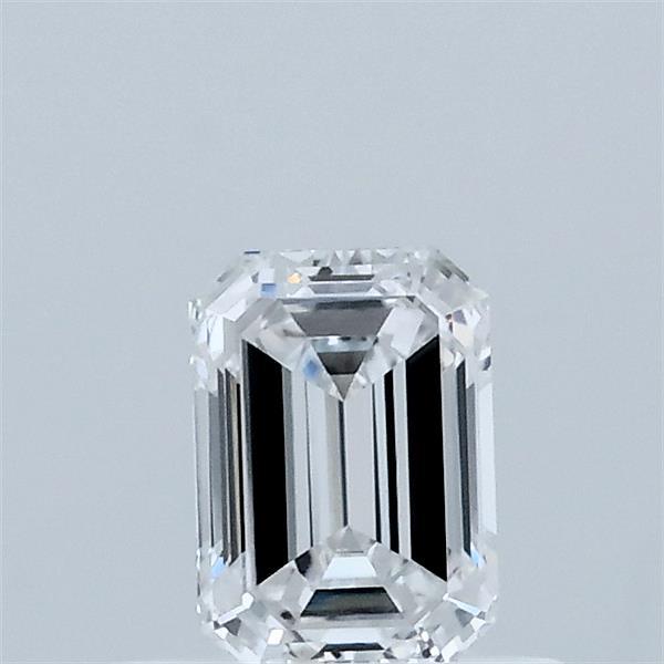 0.55ct Emerald D VVS1 Lab Created Diamond