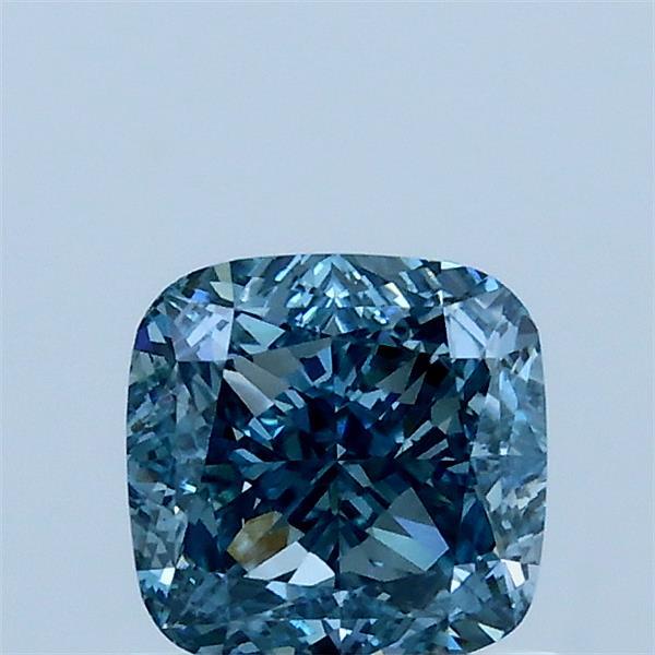 1.05ct Cushion FANCY VIVID BLUE VVS2 Lab Created Diamond