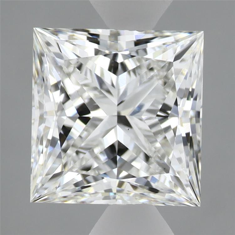 2.46ct Princess E VS1 Lab Created Diamond