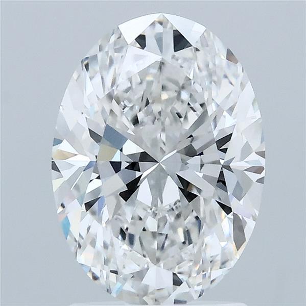 2.05ct Oval E VVS2 Lab Created Diamond