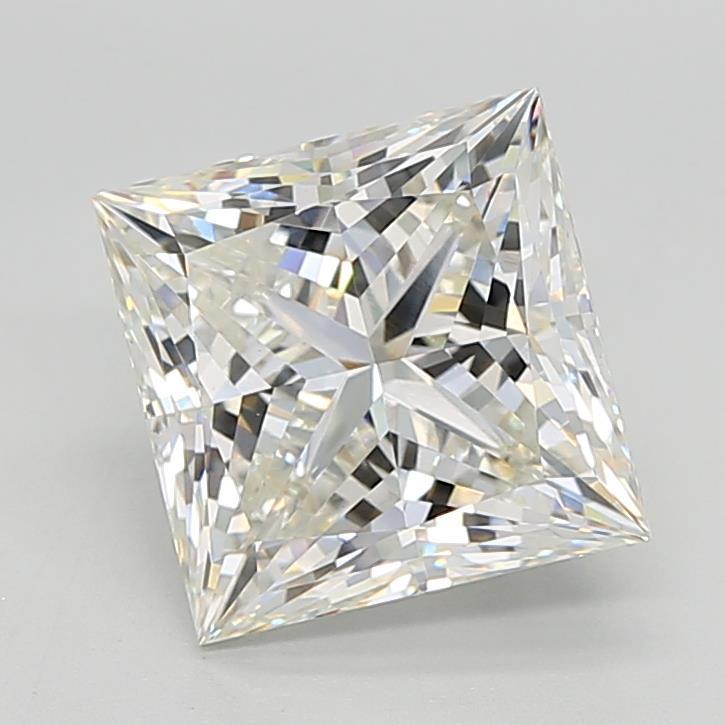 4.07ct Princess G VVS2 Lab Created Diamond