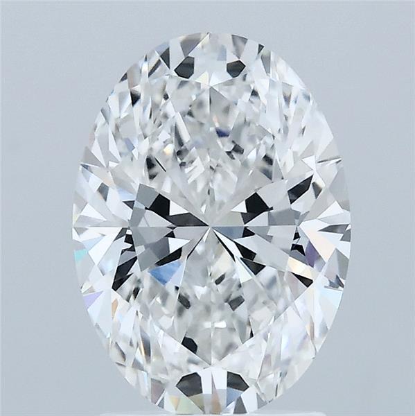 2.1ct Oval E VVS2 Lab Created Diamond