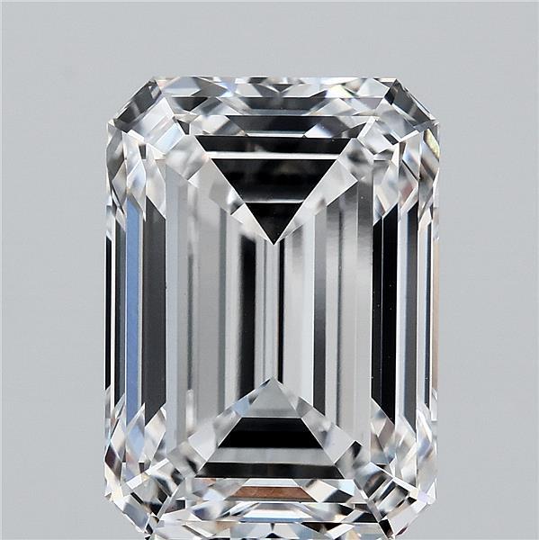 7.09ct Emerald E VVS2 Lab Created Diamond