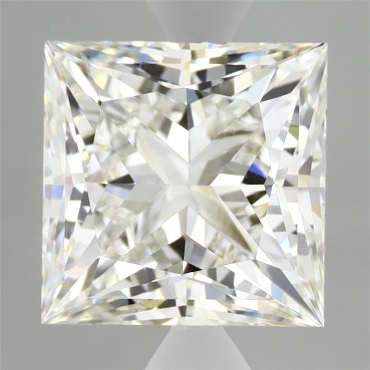 3.42ct Princess G VVS2 Lab Created Diamond