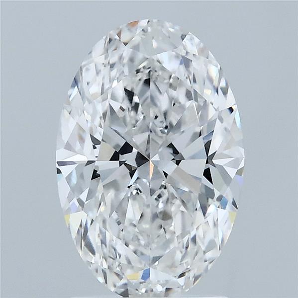 2.09ct Oval E VVS2 Lab Created Diamond