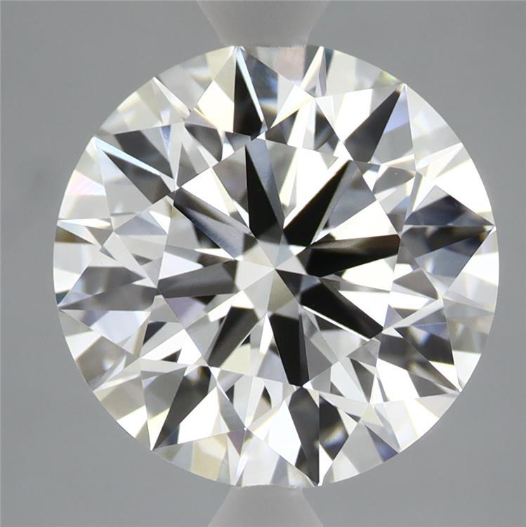 4.58ct Round H VVS2 Lab Created Diamond