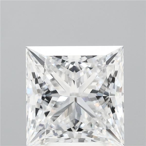 4.62ct Princess E VVS2 Lab Created Diamond