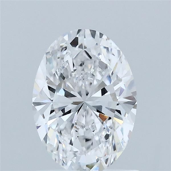 1.02ct Oval D VVS2 Lab Created Diamond