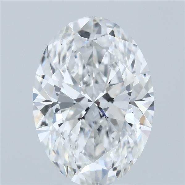4.01ct Oval E VS1 Lab Created Diamond