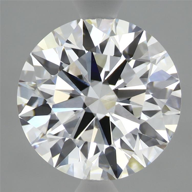 2.77ct Round E VVS2 Lab Created Diamond