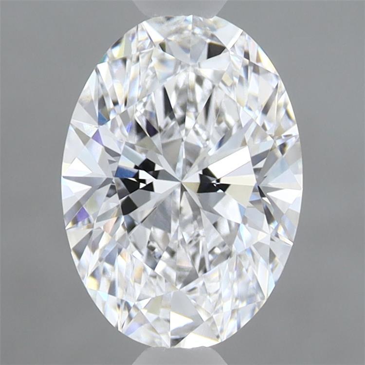 1.55ct Oval D VVS2 Lab Created Diamond