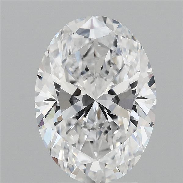 3.52ct Oval D VVS1 Lab Created Diamond