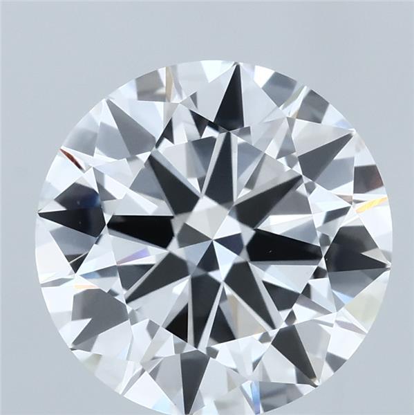4ct Round E VS1 Lab Created Diamond