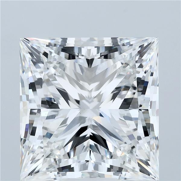 15ct Princess F VS1 Lab Created Diamond