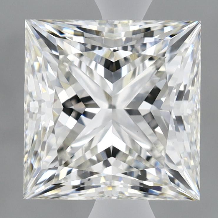2.97ct Princess G VVS2 Lab Created Diamond