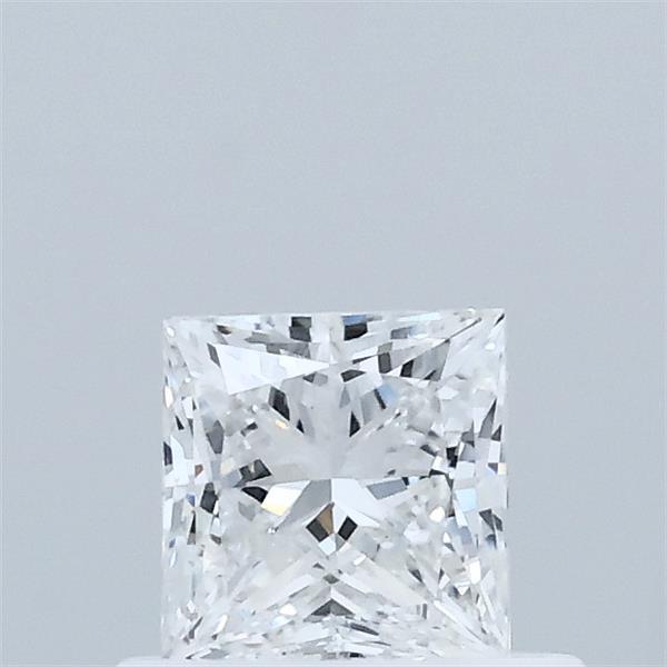 0.53ct Princess D VVS2 Lab Created Diamond