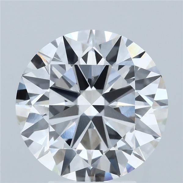 4ct Round F VS1 Lab Created Diamond