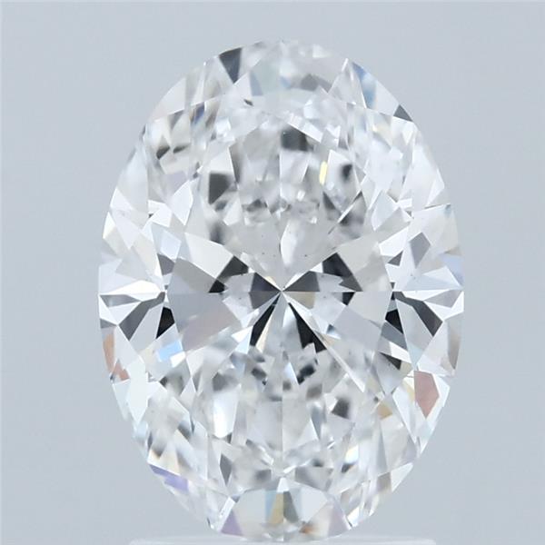1.92ct Oval E VS1 Lab Created Diamond
