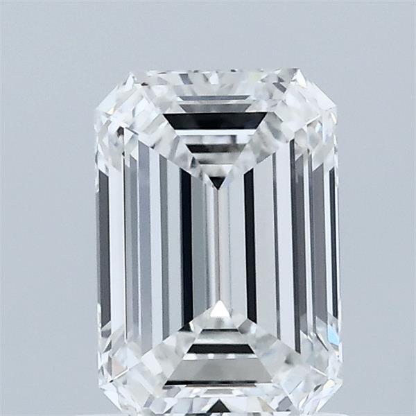 1.11ct Emerald D VVS1 Lab Created Diamond