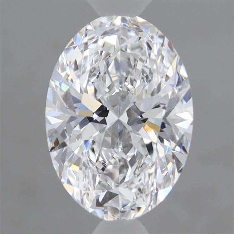 1.56ct Oval D VVS2 Lab Created Diamond