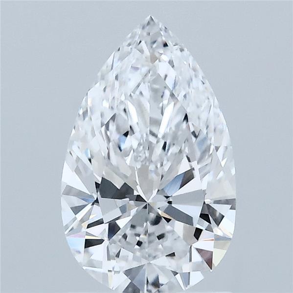 1.35ct Pear D VVS2 Lab Created Diamond