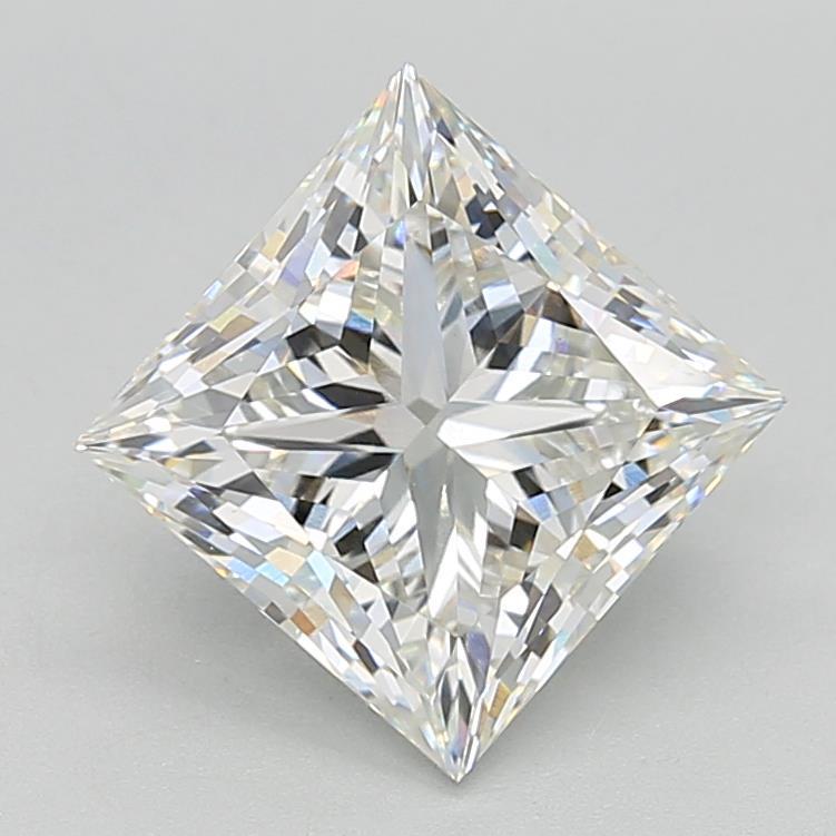 4.05ct Princess G VVS2 Lab Created Diamond