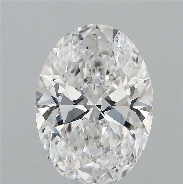 3.54ct Oval D VVS1 Lab Created Diamond