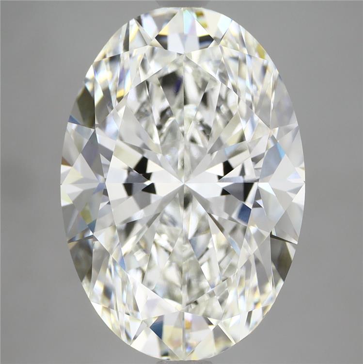 8.23ct Oval F VVS2 Lab Created Diamond