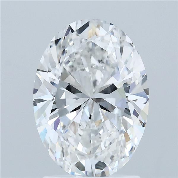 2.01ct Oval D VVS2 Lab Created Diamond