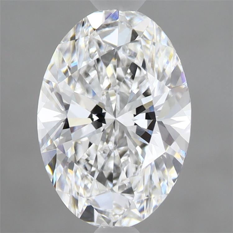 1.93ct Oval D VVS2 Lab Created Diamond