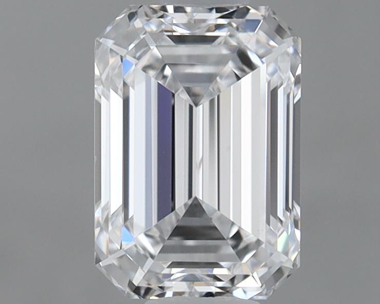1.11ct Emerald D VS2 Lab Created Diamond