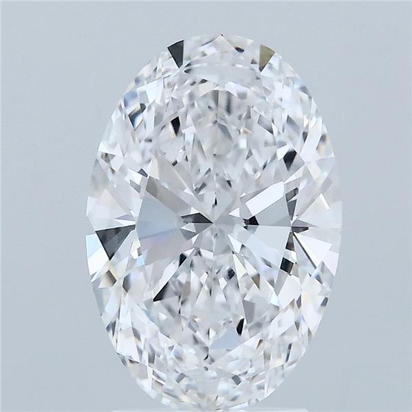 2.51ct Oval D VVS2 Lab Created Diamond