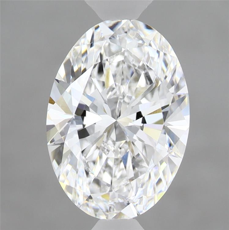 2.06ct Oval D VVS2 Lab Created Diamond