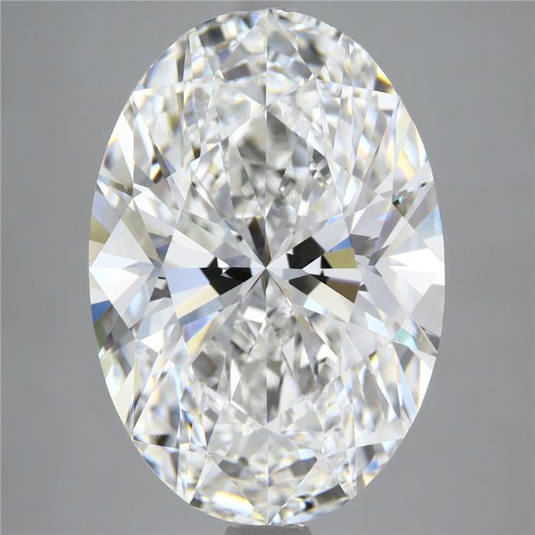 8.01ct Oval E VVS2 Lab Created Diamond