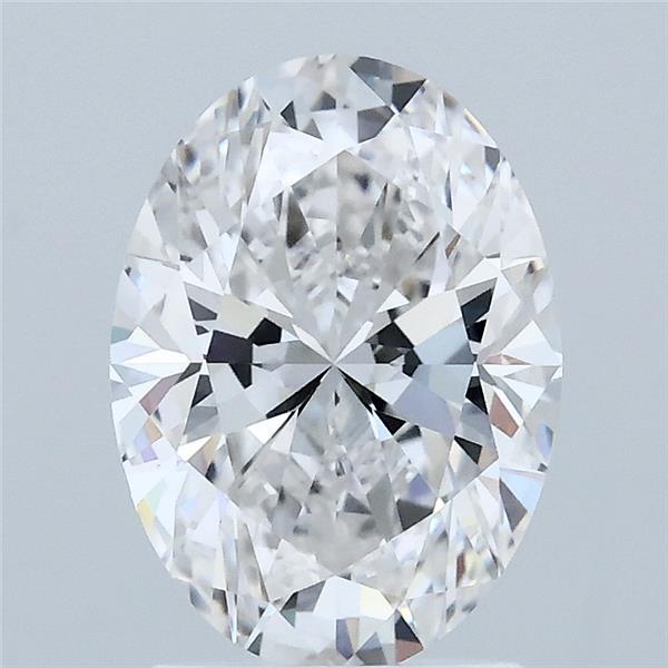2.02ct Oval E VVS2 Lab Created Diamond