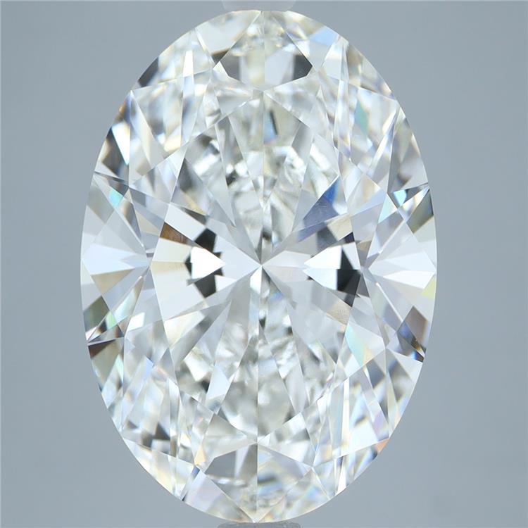 8.05ct Oval G VVS2 Lab Created Diamond