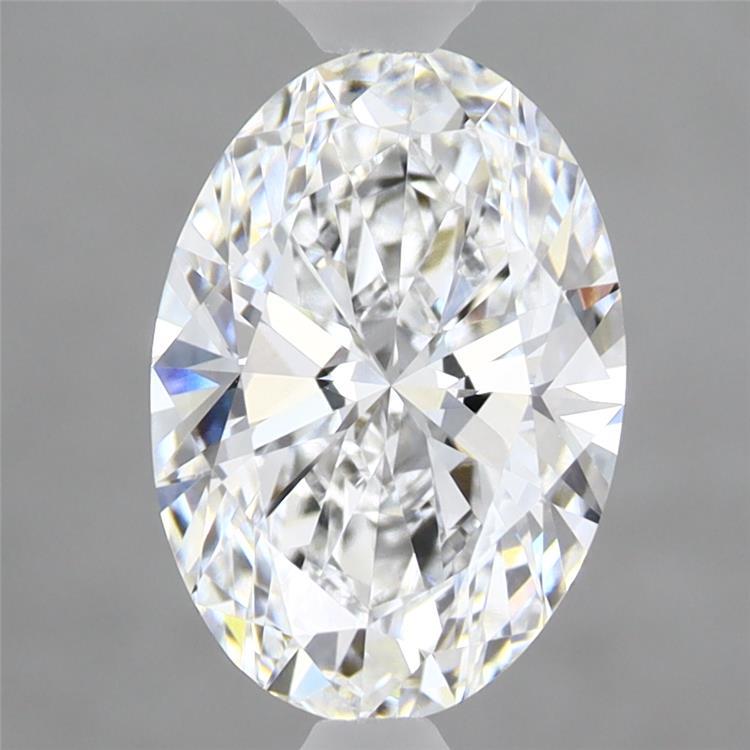 2.08ct Oval D VVS2 Lab Created Diamond