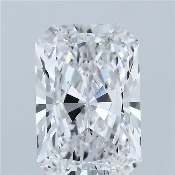 3.07ct Radiant D VVS2 Lab Created Diamond