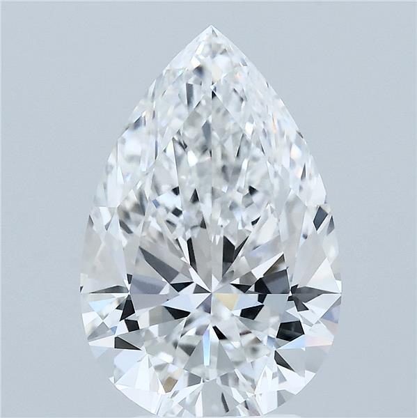 4.01ct Pear E VVS2 Lab Created Diamond