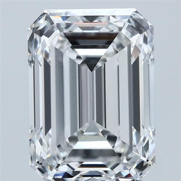 3.04ct Emerald E VVS1 Lab Created Diamond