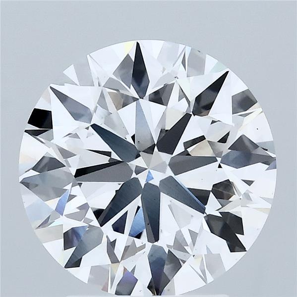 3.08ct Round D VS2 Lab Created Diamond