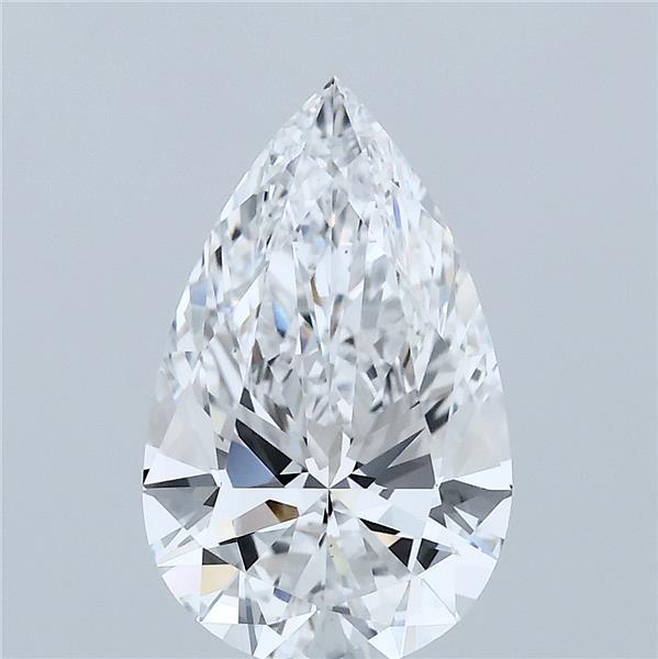 2.53ct Pear E VS1 Lab Created Diamond