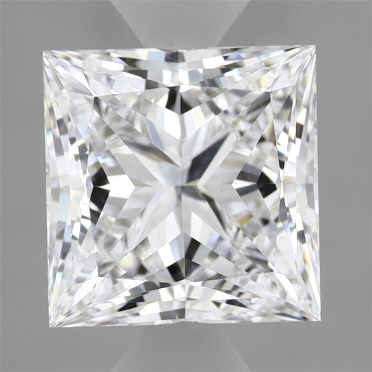 2.08ct Princess D VVS2 Lab Created Diamond