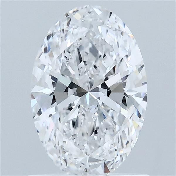 1.06ct Oval D VVS2 Lab Created Diamond